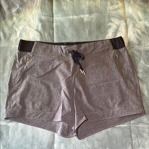 EUC Calia shorts. Gray with elastic and tie waist. Size Large.